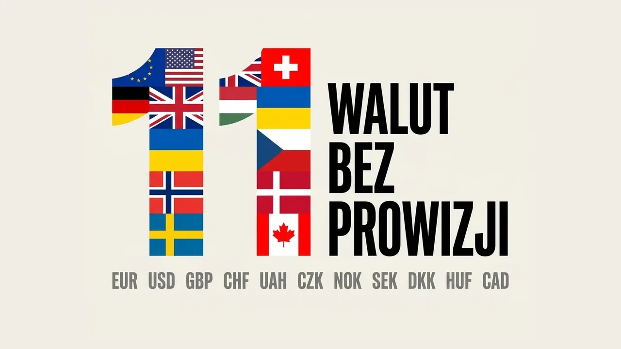 11 walut bez prowizji w kantorze Lombard Extra w Rzeszowie